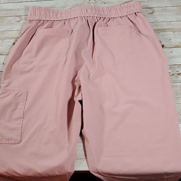 Avalanche Briger Ripstop Ankle Pants Dusty‎ Rose Joggers Size Large - Picture 7 of 10